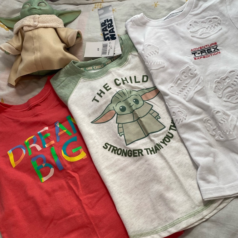 Toddler Boys Cat & Jack / Star Wars / 365 Kids t-shirts